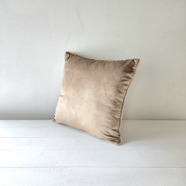 Velvet Full Scatter Pillow - Dark Gold 